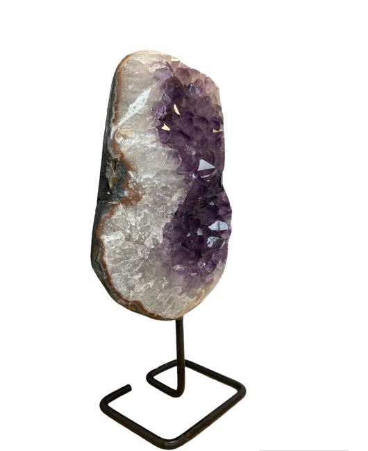 Peru AA amethyst geode on base 4.45 kg