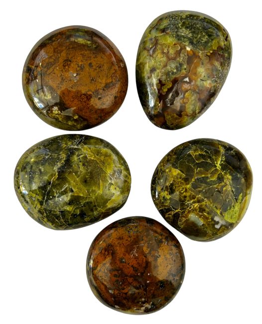 Green Opal Polished Pebbles A Rolled 500gr