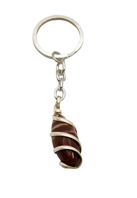 incense at Shiva Lingam Pendant Keychain