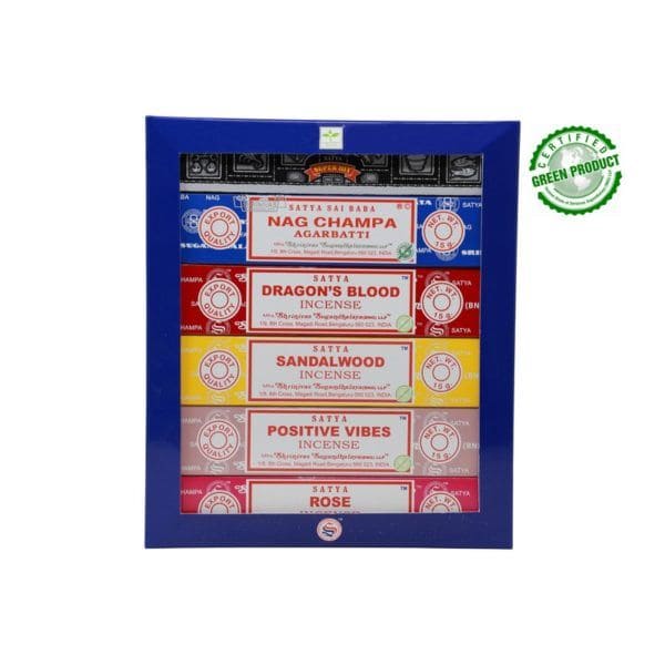 Pack of 6 Satya incense 15g