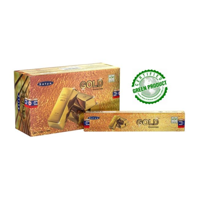 Gold satya incense 15g