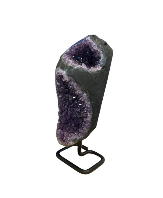Peru AA amethyst geode on base 1.76 kg