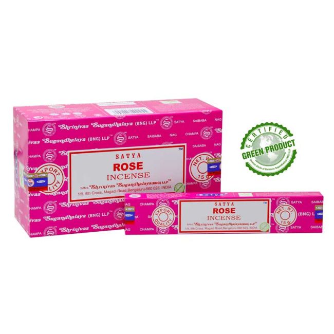 Rose satya incense 15g