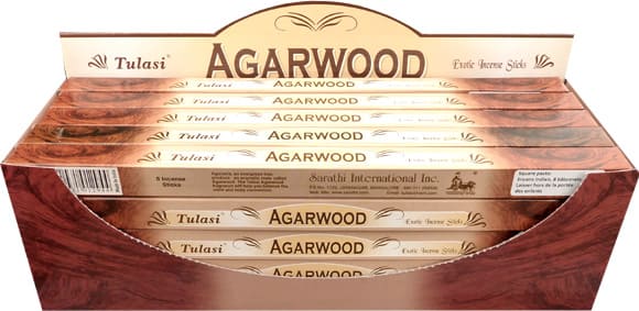 Incense tulasi sarathi agarwood 8stks