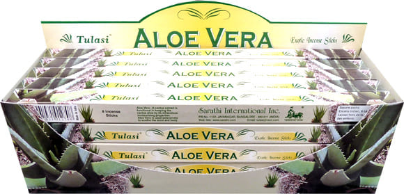 Incense tulasi sarathi aloe vera 8stks