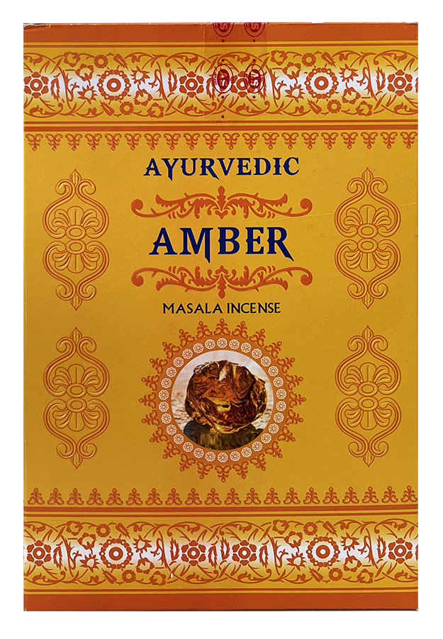 Amber Ayurvedic Incense 15g