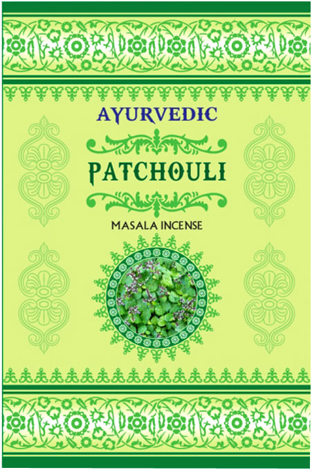 Ayurvedic Patchouli Incense 15g