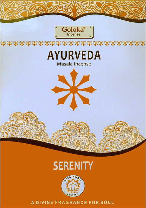 Ayurveda goloka yoga series incense 15g