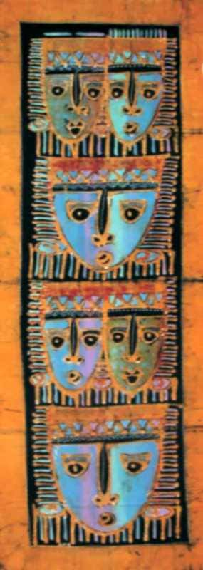 Mask batik 45x150 cm