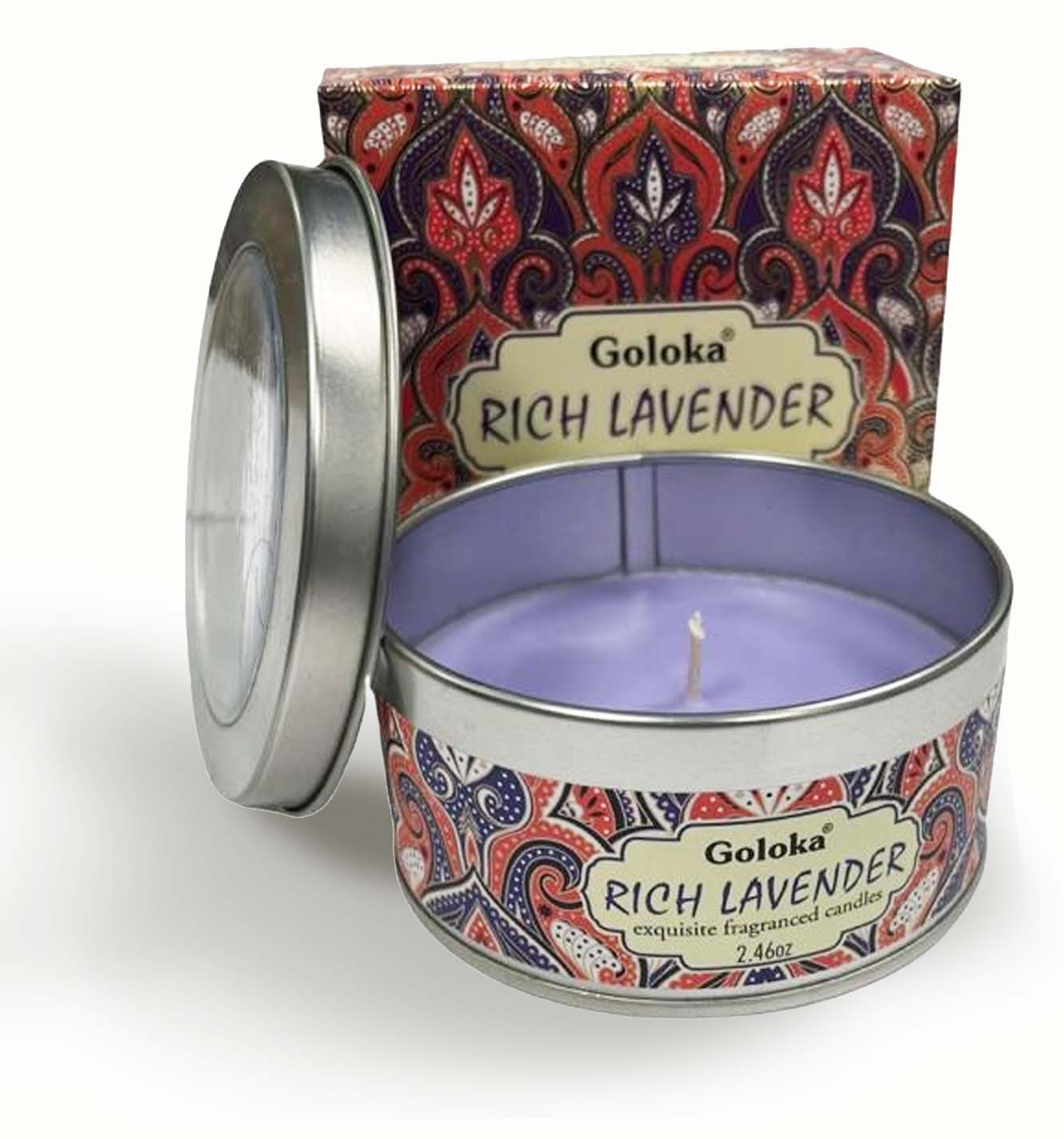 Goloka Lavender Scented Candle 70g