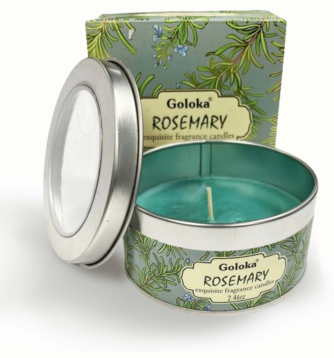 Goloka Rosemary Scented Candle 70g