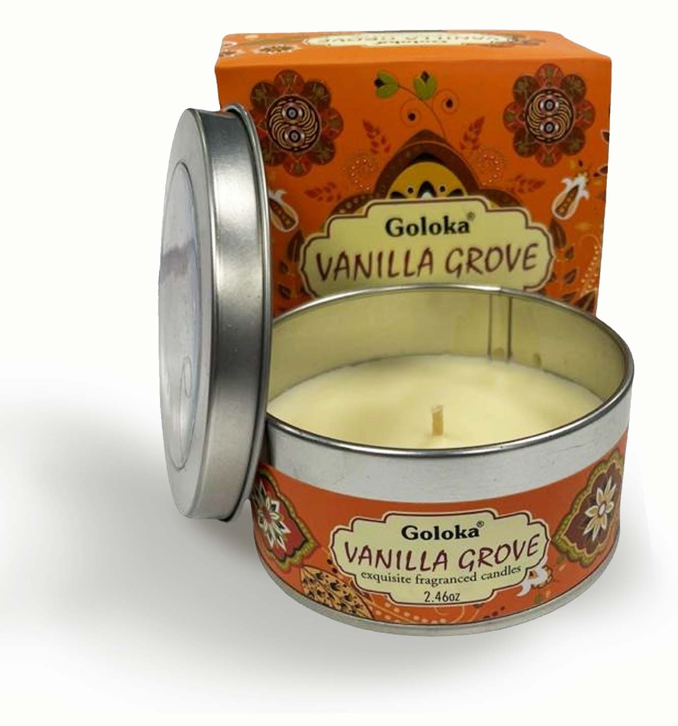 Goloka Vanilla Scented Candle 70g