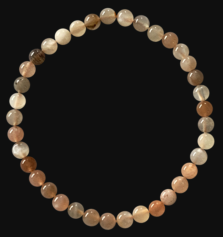 Adulaire Moonstone Bracelet 4mm beads