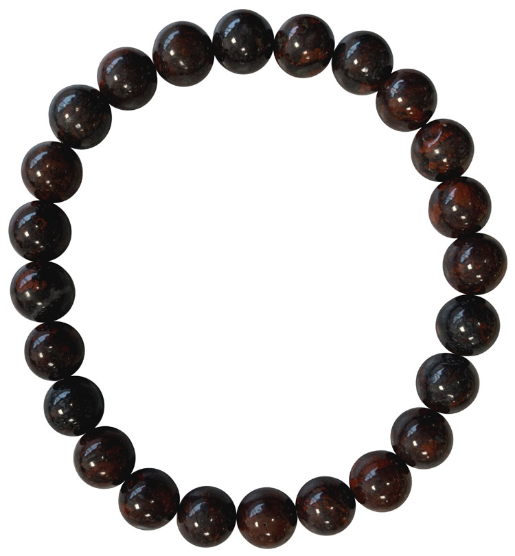 8mm pearls Iron's Eye bracelet