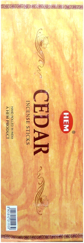 Cedar Hem Incense Hexa 20g