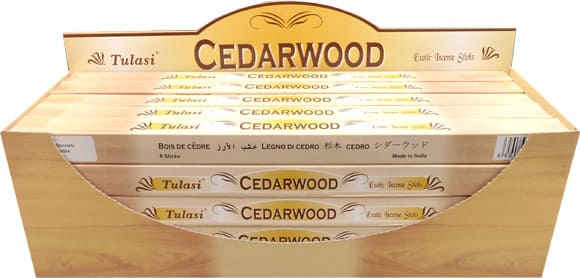 Incense tulasi sarathi Cedarwood Square