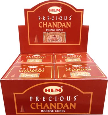 Precious chandan hem incense cones