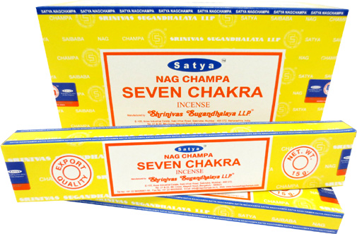 Satya incense seven chakra 15g