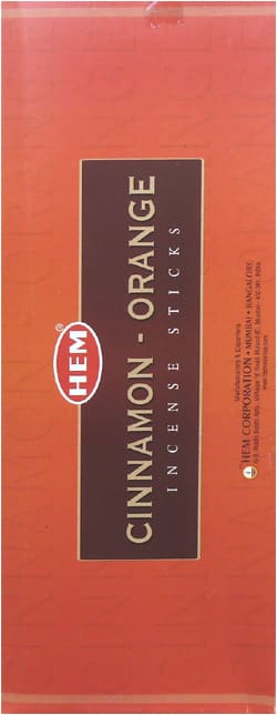Cinnamon orange Hem Incense Hexa 20g