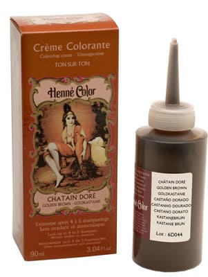 Henna colouring cream golden brown 90ml