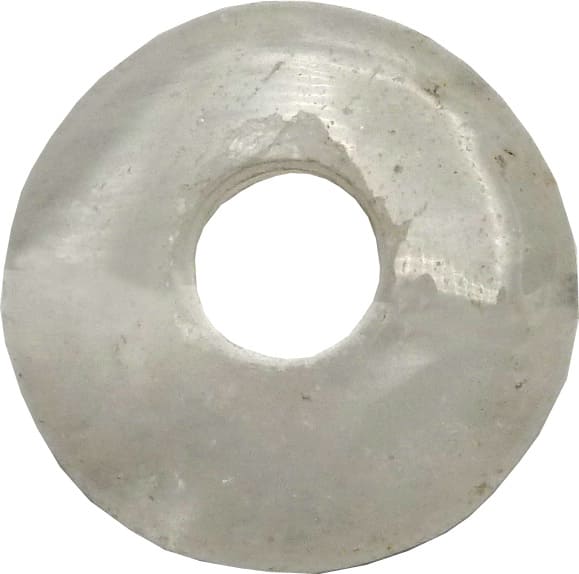 Rock crystal donut 3cm