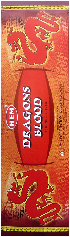 Dragons Blood Hem Incense Hexa 20g