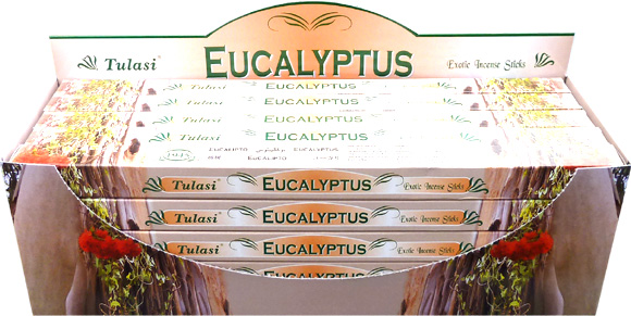 Incense tulasi sarathi eucalyptus 8stks