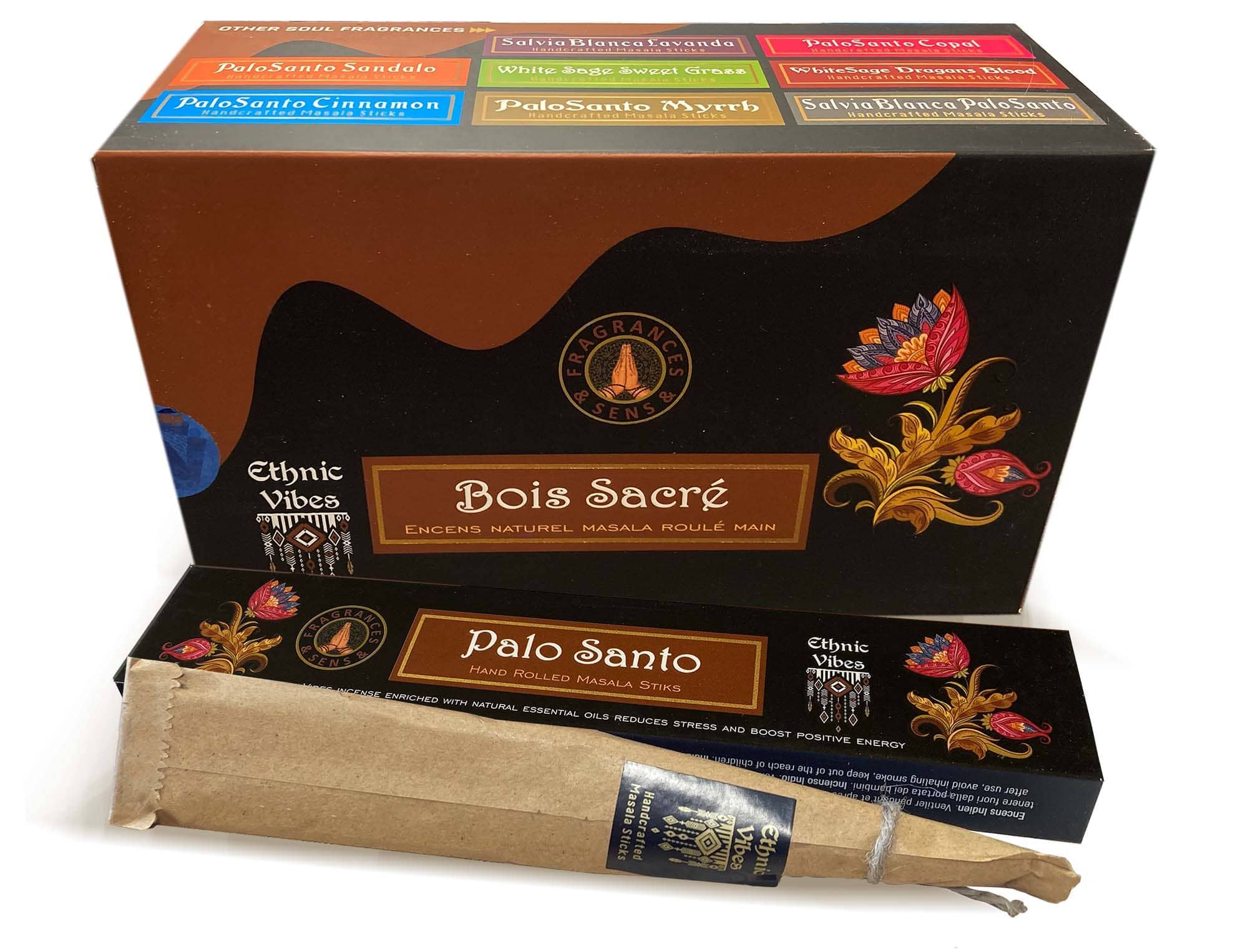 Fragrances & Sens Ethnic Vibes Palo Santo masala incense 15g