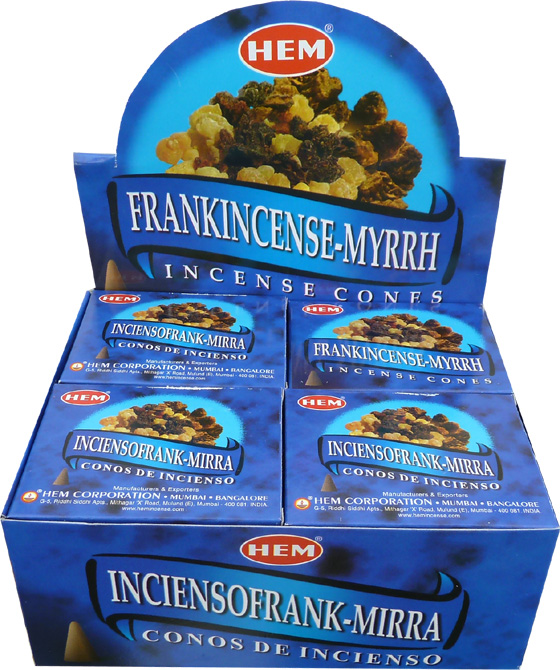 Frankincense Myrrh Hem incense cones