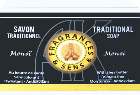 Fragrances & sens monoi soap 100g