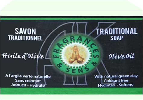 Fragrances & sens olive oil soap 100g