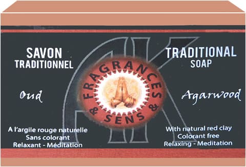 Fragrances & sens oudh soap 100g
