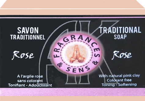 Fragrances & sens wild rose soap 100g