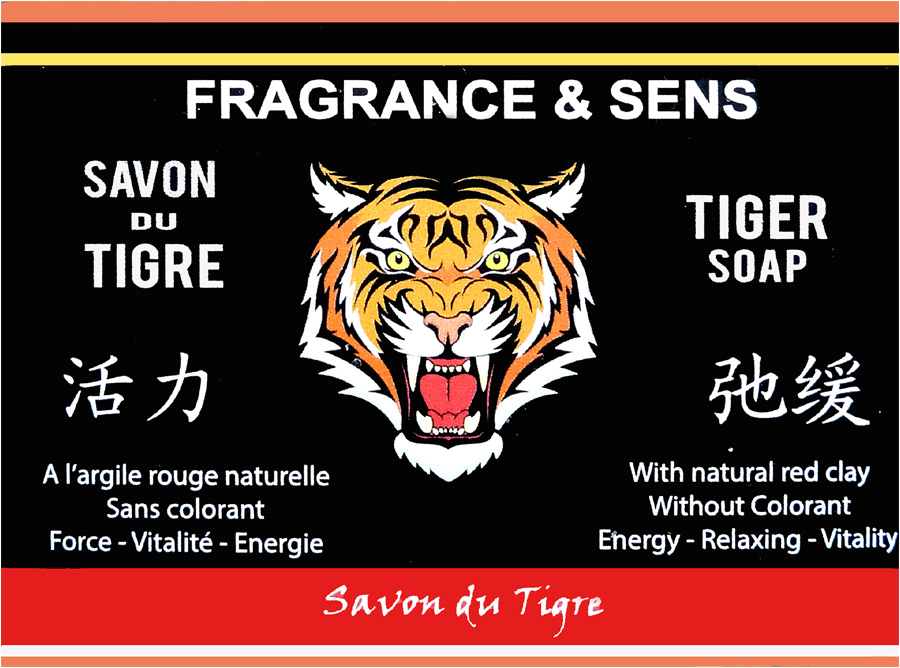 Fragrances & sens tiger soap 100g