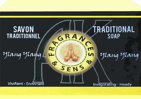 Fragrances & sens ylang ylang soap 100g