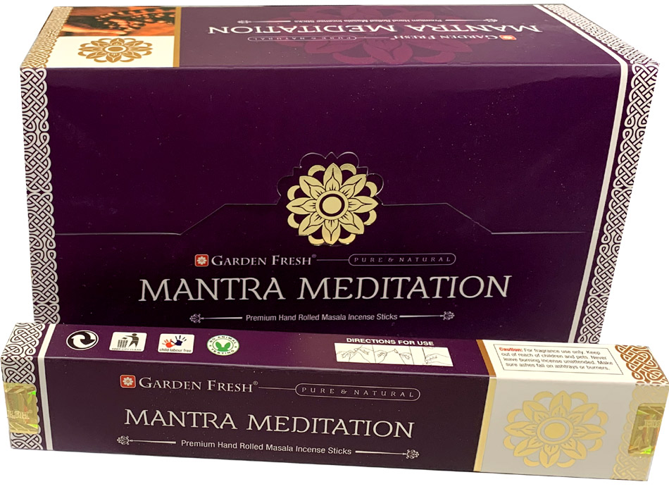 Mantra Meditation masala Garden Fresh incense 15g