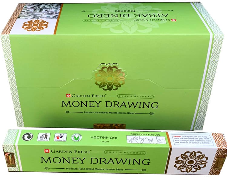 Money Drawing Masala Garden Fresh incense 15g