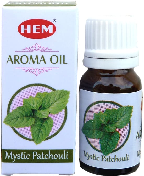 HEM mystic patchouli scented oil 10ml x 12