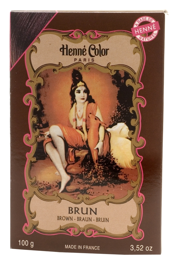 Pack of 6 Brown Henna Colors 100g