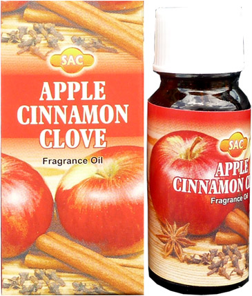 Oil for diffusers apple cinnamon clove bag X 12