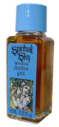 Pack of 6 Spiritual Sky Amber Gray 10ml scented oils