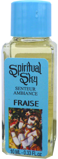 Pack of 6 scented oils spiritual sky strawberry 10ml