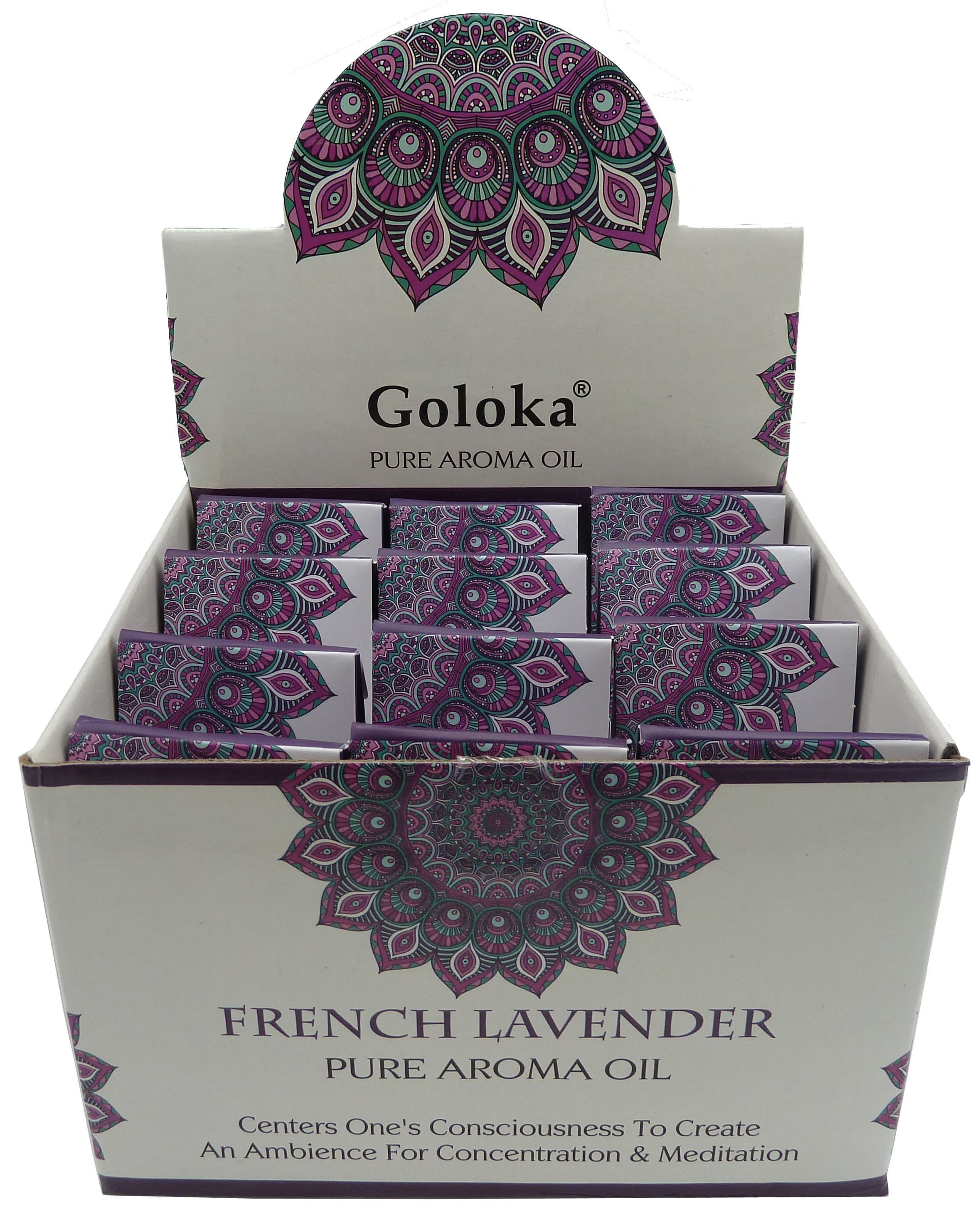 Perfumed Goloka Lavender oil 10mL 12pcs