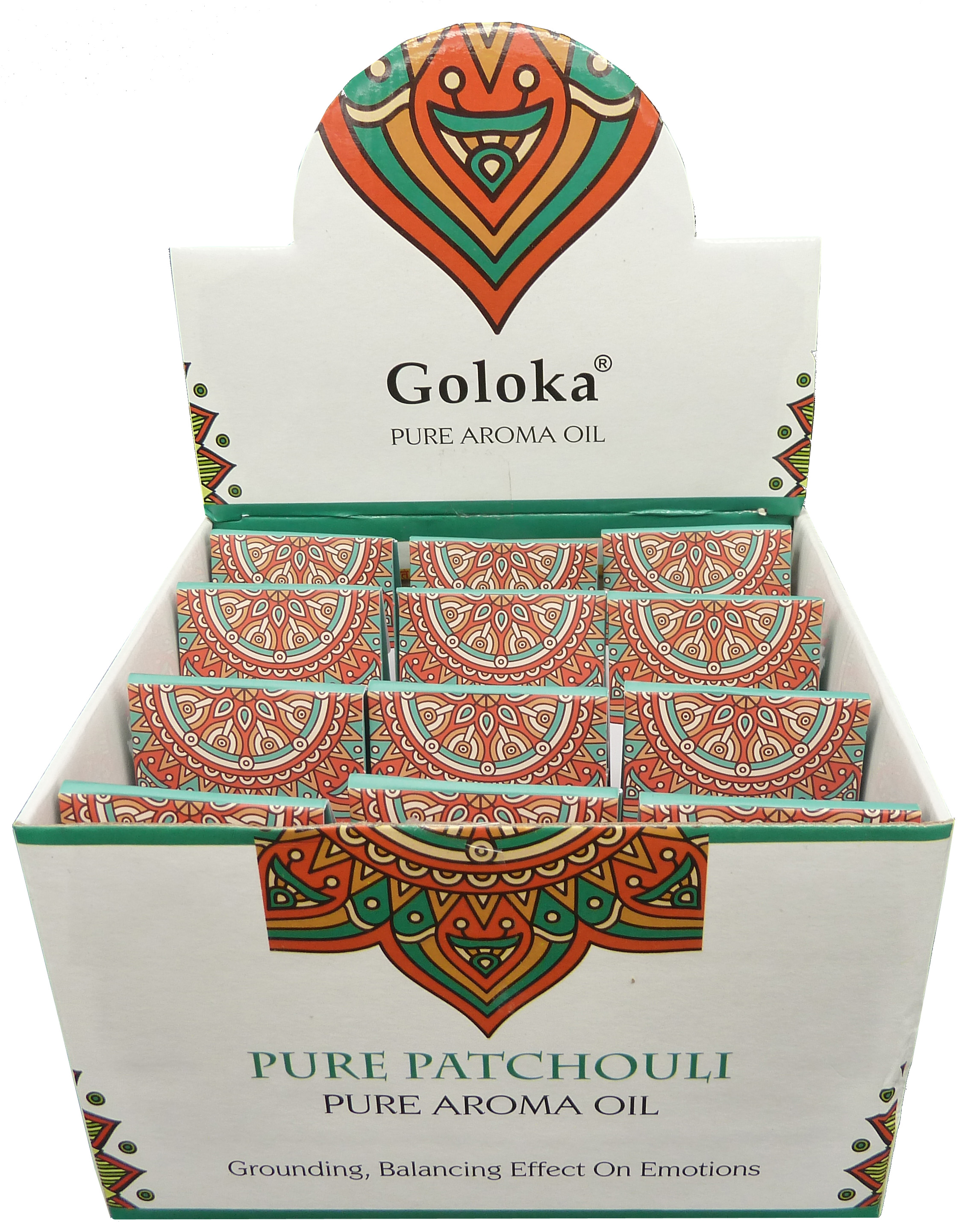 Perfumed Goloka Patchouli Oil 10mL 12pcs