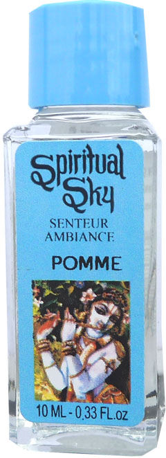 Pack of 6 scented oils spiritual sky apple 10ml