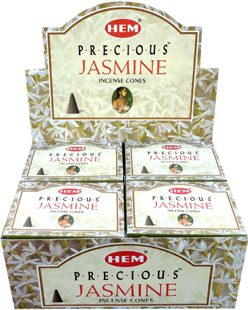 Hem incense precious jasmine cones