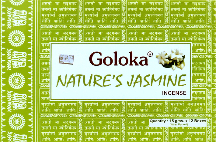 Goloka incense nature's Jasmine 15g