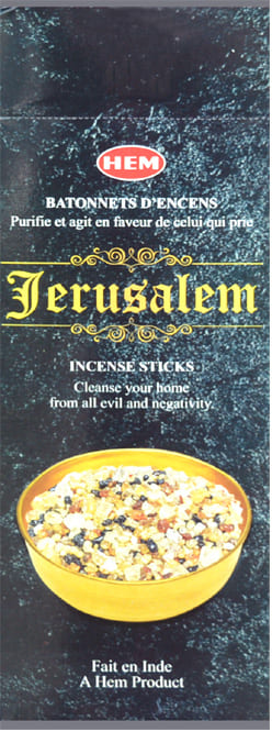 Incense hem Jerusalem hexa 20g