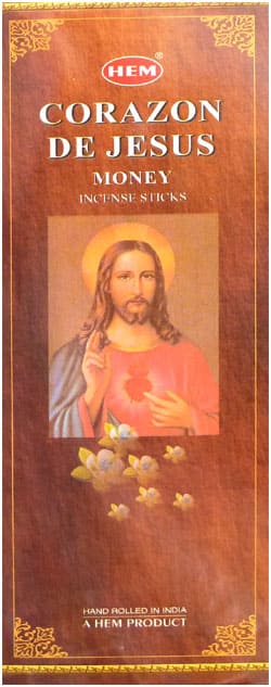 Incense hem Sacred heart of Jesus hexa 20g