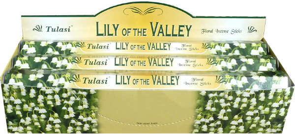 Incense tulasi sarathi lily of the valley hex 20g
